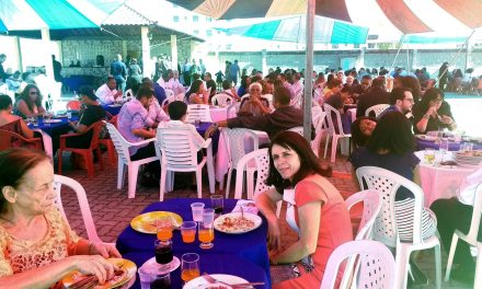Almoço de comemoração da formatura da FUMEC